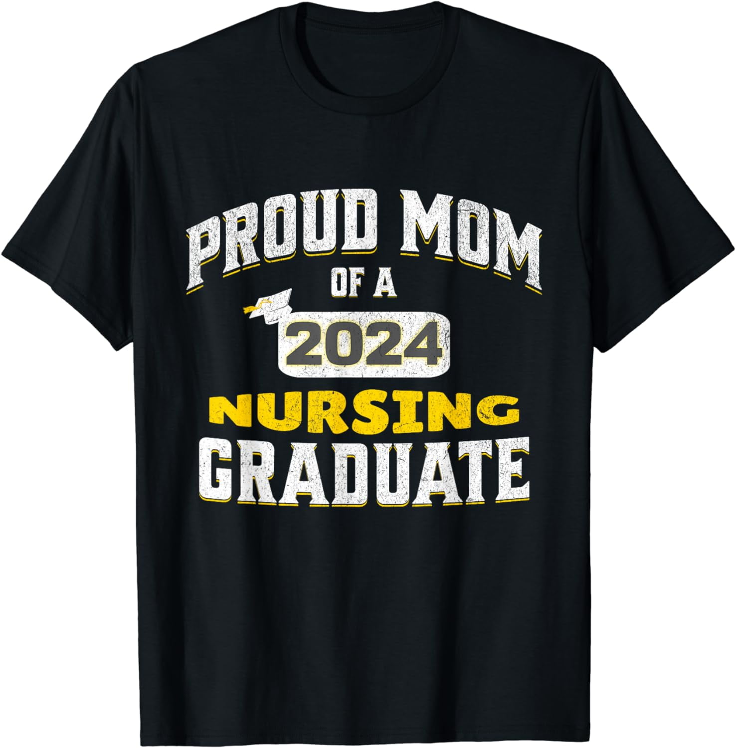 Class of 2024 Matching Proud Mom 2024 Nursing Graduate T-Shirt ...