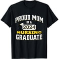 thumbnail image 1 of Class of 2024 Matching Proud Mom 2024 Nursing Graduate T-Shirt, 1 of 3