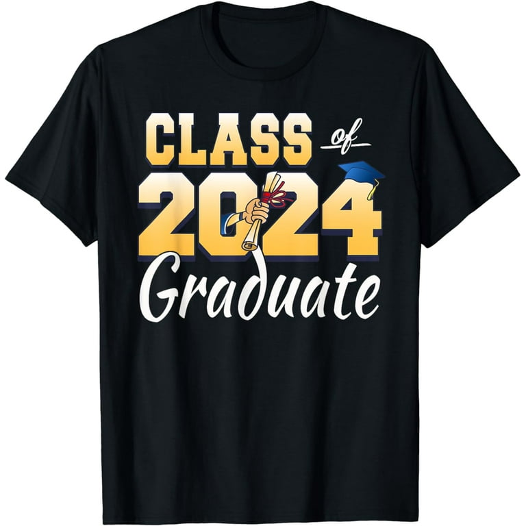 Senior Funny Quarantined Class Of 2020 Graduation Distressed T-Shirt Senior Funny Quarantined Class Of 2020 Graduation Distressed T-Shirt