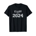 thumbnail image 1 of Class of 2024 | Senior 2024 Graduation Vintage School Spirit T-Shirt, 1 of 5