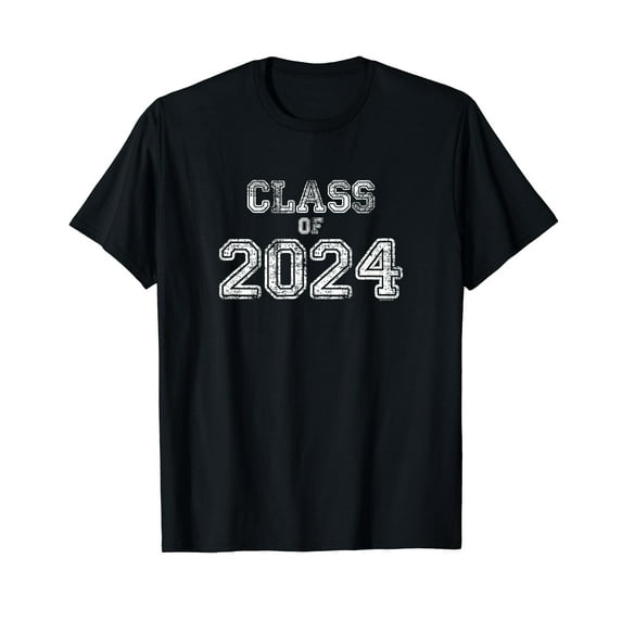 Class of 2024 | Senior 2024 Graduation Vintage School Spirit T-Shirt