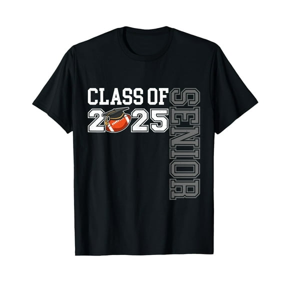 Class of 2025 Football Senior Night T-Shirt