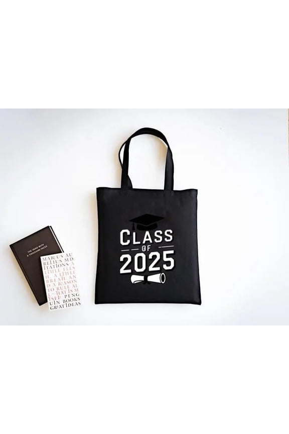 Class of 2025 Graduation Tote Bag Bold Statement Senior Design, a gift just for you