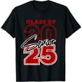 Class of 2025 Senior 2025 Graduation Red TShirt