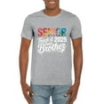 thumbnail image 1 of Class of 2025 Senior Brother Track and Field Pride Graphic T-Shirt, for men & women, up to size 5XL, 1 of 3