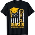 thumbnail image 1 of Class of 2025 Senior Done American Flag Graduation Senior 25 T-Shirt, 1 of 4