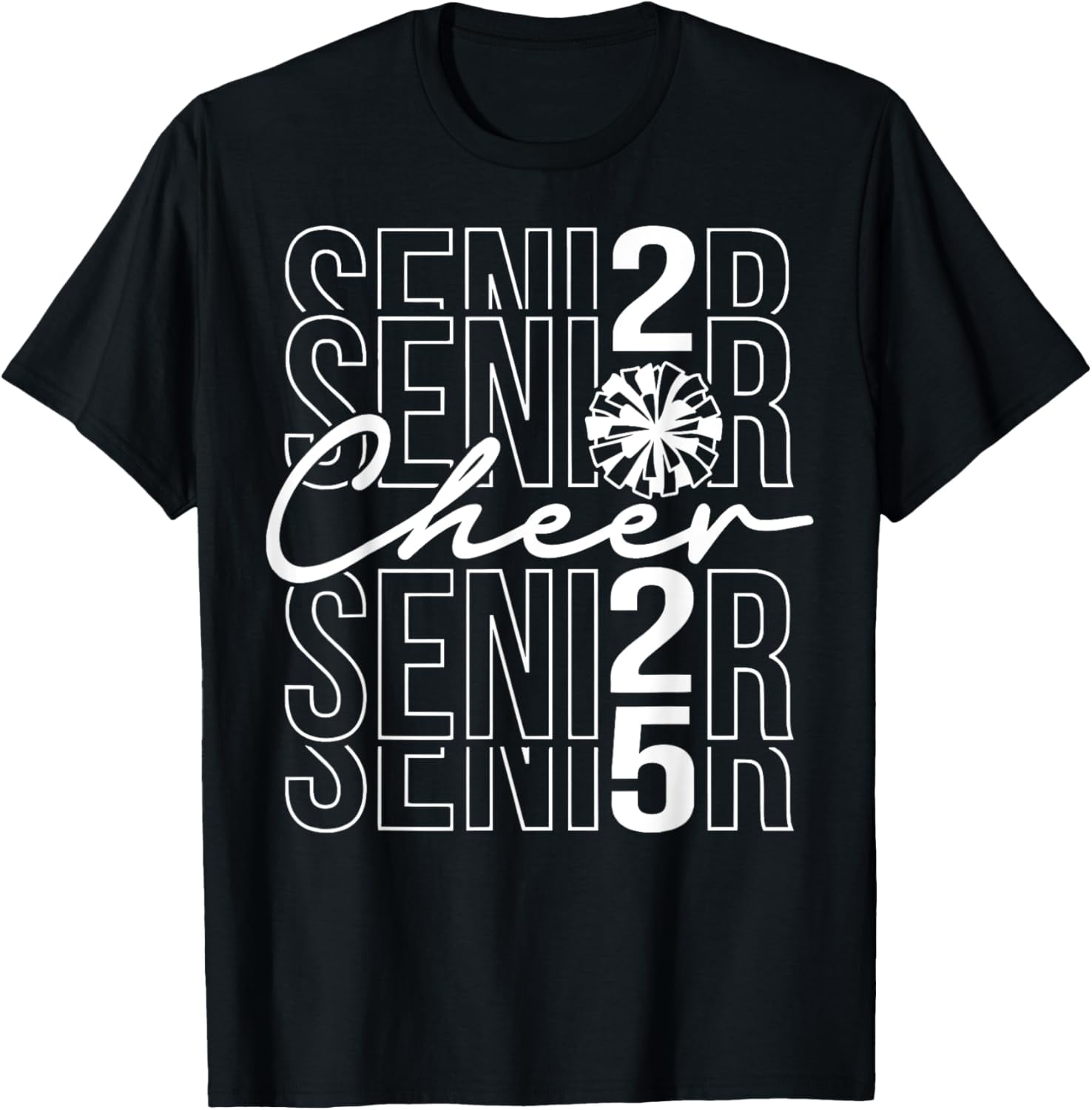 Class of 2025 Senior Year Cheer Mom Senior 2025 TShirt