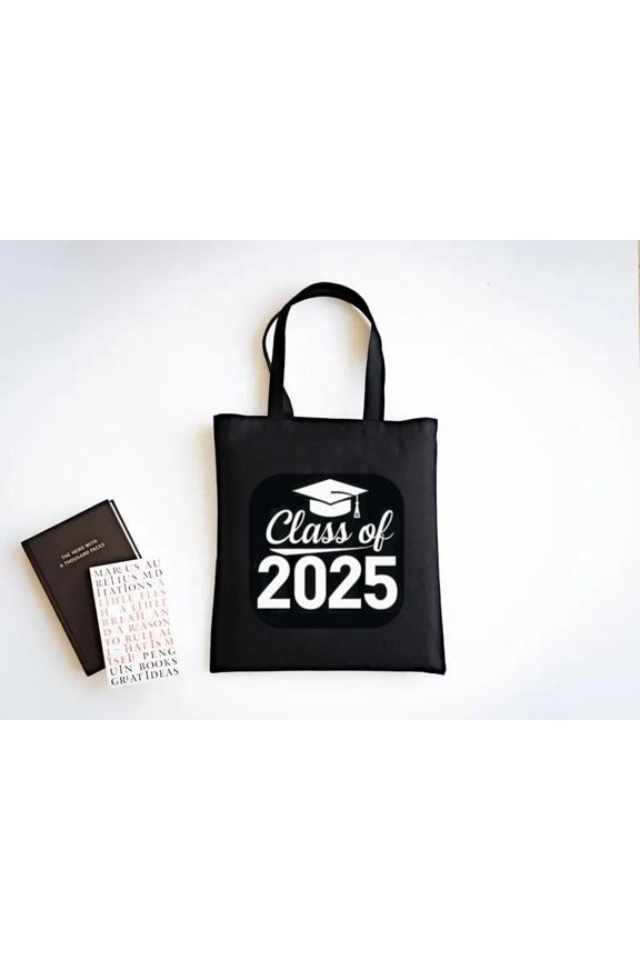 Class of 2025 Tote Bag Classic Statement for 2025 Graduates, a gift just for you