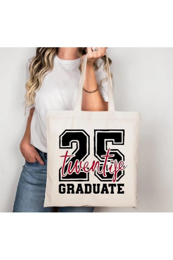 Class of 2025 Tote Bag Elegant Typography for Graduation Gift, a gift just for you