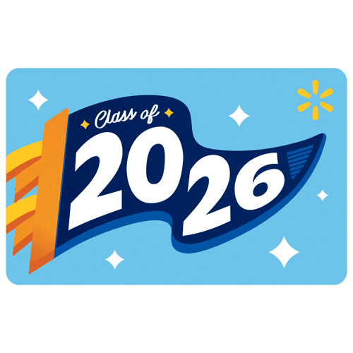 Class of 2026 Grad Walmart eGift Card [Email Delivery]