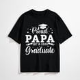 thumbnail image 1 of Class of 2026 Graduate Family Matching Senior 2026Proud Papa of a 2026 Graduate Senior Graduation 2026 T-Shirt, 1 of 7