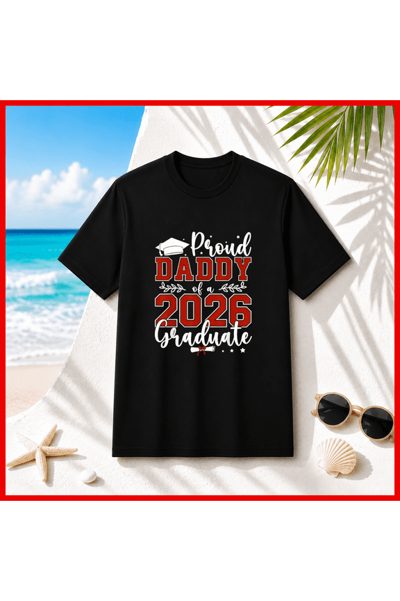 Class of 2026 Graduate Proud Family Apparel Store Unisex T-Shirt, S-5XL