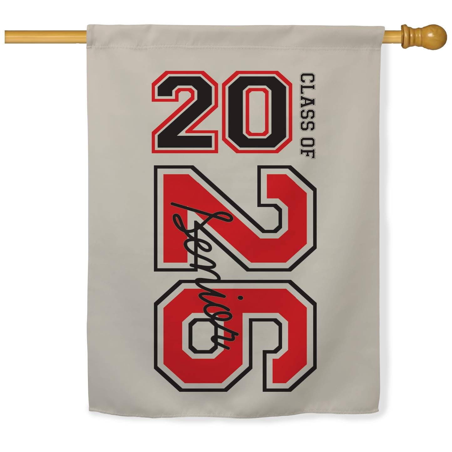 Class of 2026 Graduation Flag - Word Art Design - Senior 2026 - 28x40 ...