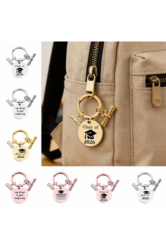 Class of 2026 Graduation Keychain High School College Graduates Meaningful Graduation Keychain for Her Him Graduation Decoration