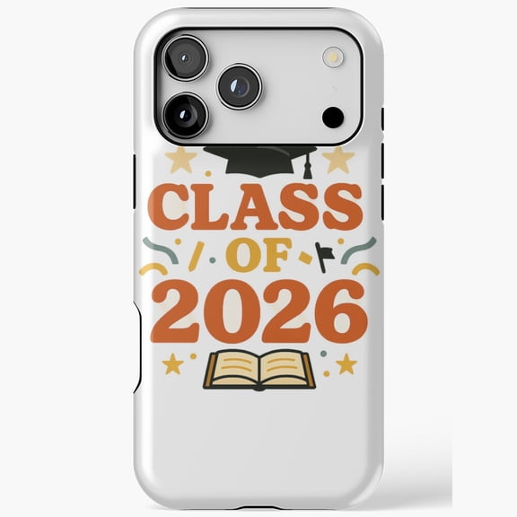 Class of 2026 Graduation Senior Gift Design iPhone Case 17 11 12 13 14 15 16 Pro Max