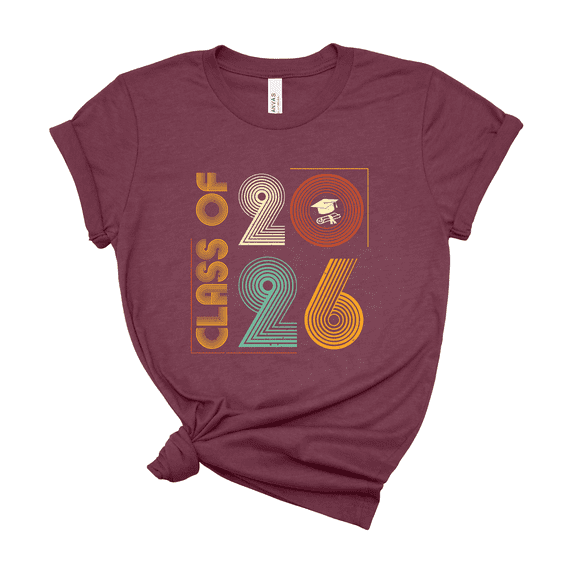 Class of 2026 Graduation T-Shirt – Senior 2026 Shirt High School Grad Gift Graduation Party Outfit