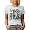 thumbnail image 1 of Class of 2026, Graduation, White T-Shirt, Medium, 1 of 5