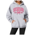 thumbnail image 1 of Class of 2026 Hoodies Women Drawstring Senior Gifts Graduation Pullover Tops Long Sleeve Casual Relaxed Fit Sweatshirts, 1 of 3
