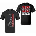 thumbnail image 1 of Class of 2026 Red Senior Double Sided T-Shirt, 1 of 6