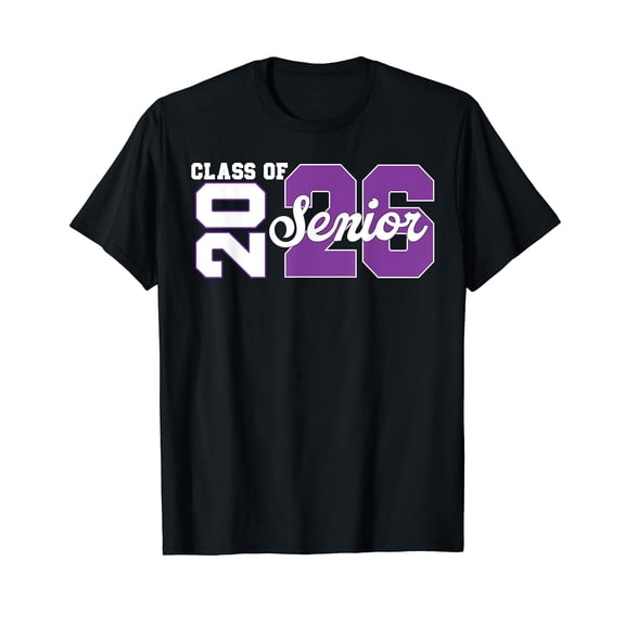 Class of 2026 Senior 2026 Back To School 2026 & Graduation T-Shirt