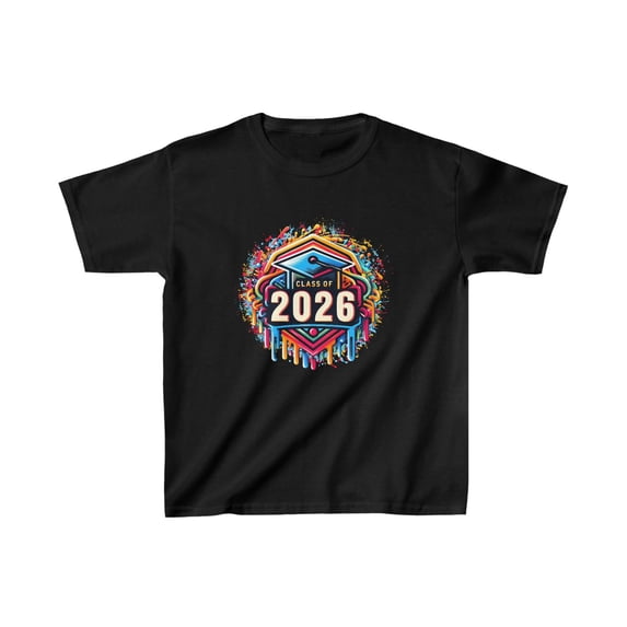 Class of 2026 Senior 2026 Graduation Vintage School Boys T Shirts
