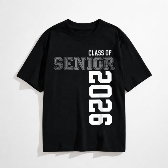 Class of 2026 Senior Year 26 Graduation T-Shirt