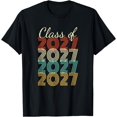 thumbnail image 1 of Class of 2027 Senior 2027 Graduation T-Shirt mens t shirt，black，women，funny，misfits，men，journey，t-shirt, 1 of 4