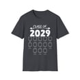 thumbnail image 1 of Class of 2029 Checkmarks Professors Graphic Gift | Cute Educational Goals Educators Men Women Unisex Softstyle T-Shirt, 1 of 4