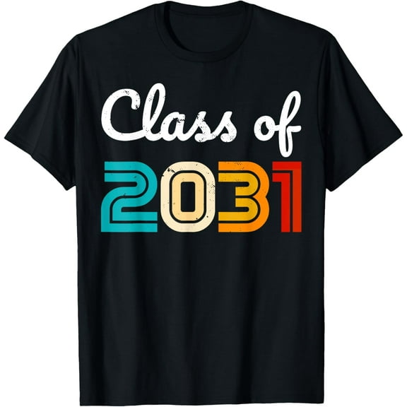 Class of 2031 Tee Vintage Graduation School Future Graduate T-Shirt
