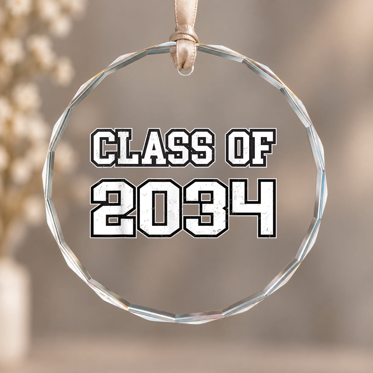 Class of 2034 First Day of School Grow with Me Christmas Ornament ...