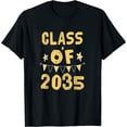 thumbnail image 1 of Class of 2035 Teacher Student First Day School Kids Boys Womens T-Shirt Black 4X-Large, 1 of 5