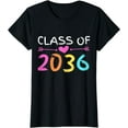 thumbnail image 1 of Class of 2036 Grow With Me Shirt Back School Heart Arrows T-Shirt, 1 of 3