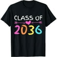 thumbnail image 1 of Class of 2036 Grow With Me Shirt Back School Heart Arrows T-Shirt, 1 of 3
