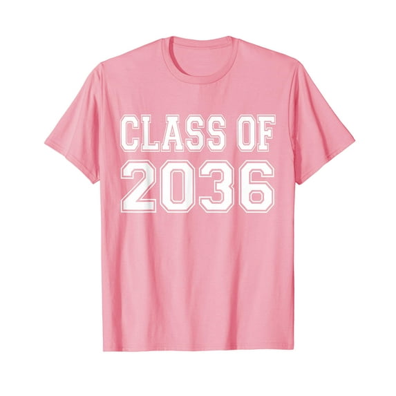 Class of 2036 grow with me shirt T-Shirt Gift Boys Girls School Funny Cute Shirts