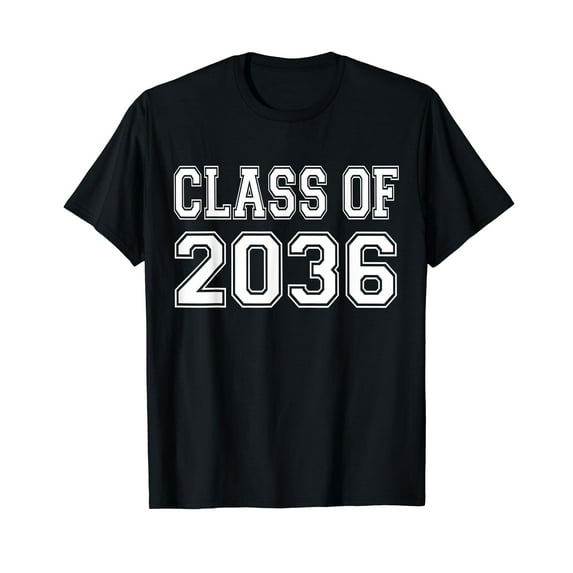 Class of 2036 grow with me shirt T-Shirt Gift Boys Girls School Funny Cute Shirts