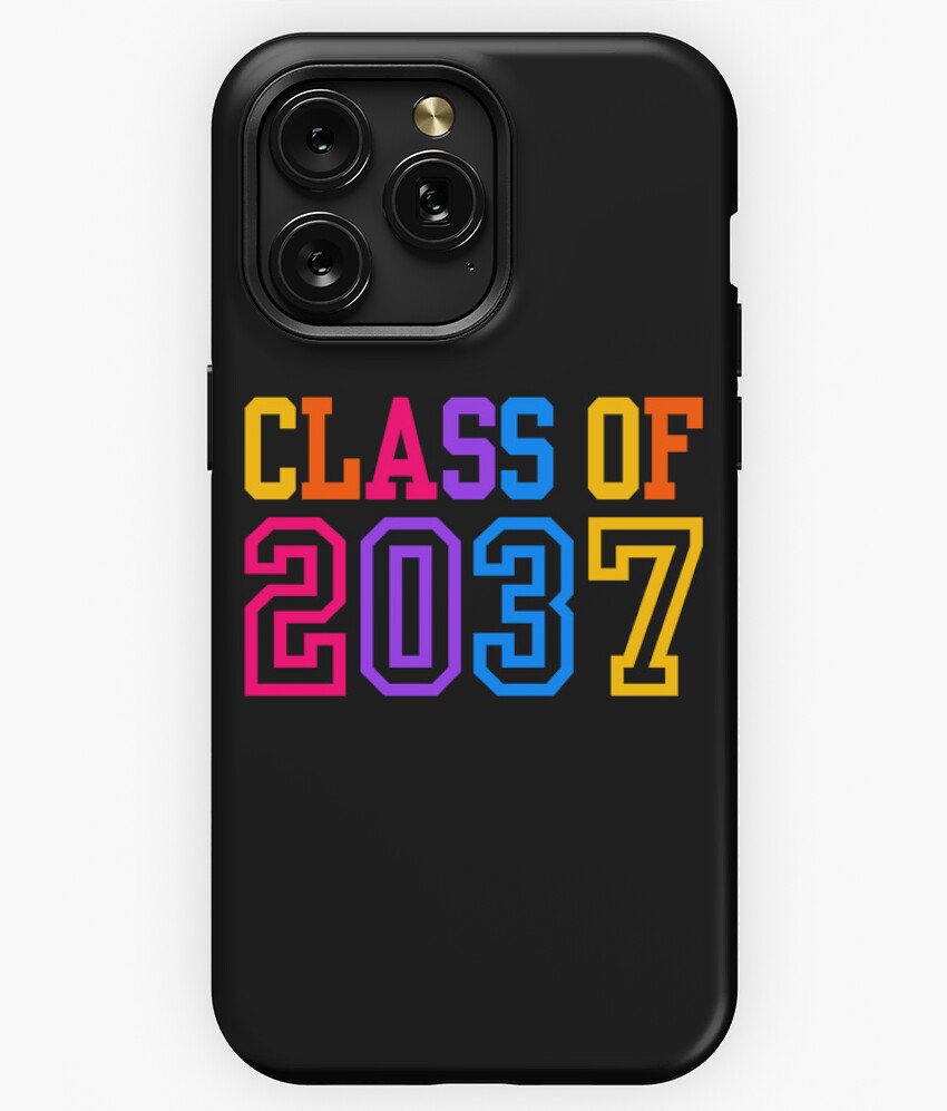 Class of 2037 High School Graduation G4362 Phone Case for iPhone17 16 ...