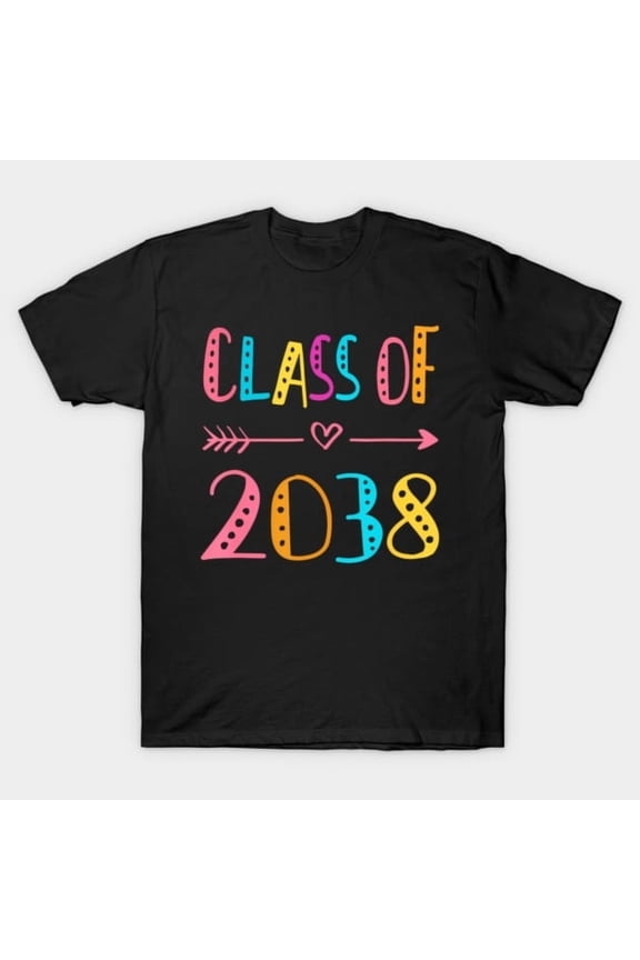 Class of 2038 Graduation Senior Year Graphic - Thoughtful Gift Idea, H33813 Unisex T-Shirt, Up to 5XL Available