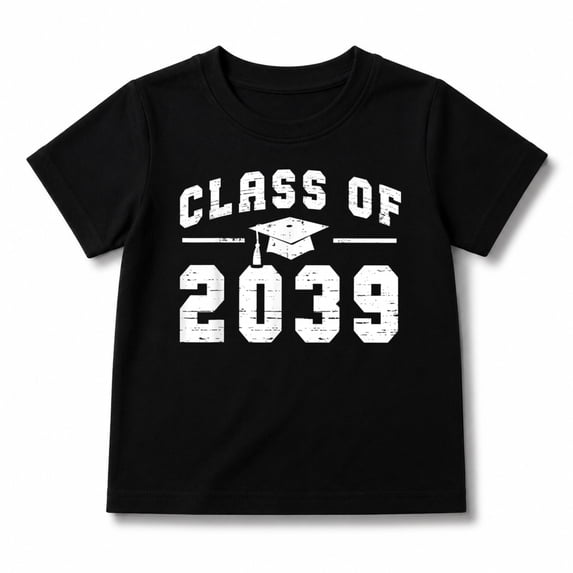 Class of 2039 Grow with Me First Day of School Graduation T-Shirt