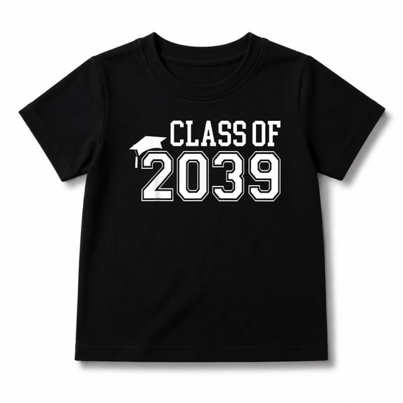 Class of 2039 Grow with Me First Day of School Graduation T-Shirt