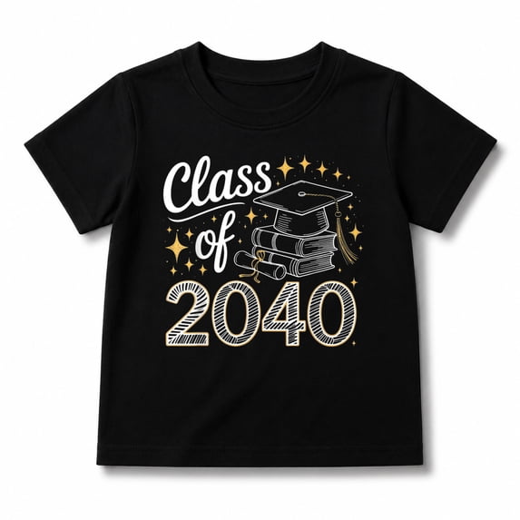 Class of 2040 Grow With Me First Day School Back to School T-Shirt