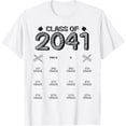 thumbnail image 1 of Class of 2041 Graduation First Day of School Grow With Me T-Shirt mens t shirt，white，women，funny，misfits，men，journey, 1 of 4