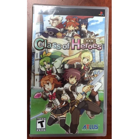 Class of Heroes (Sony PSP, 2009) NEW FACTORY SEALED