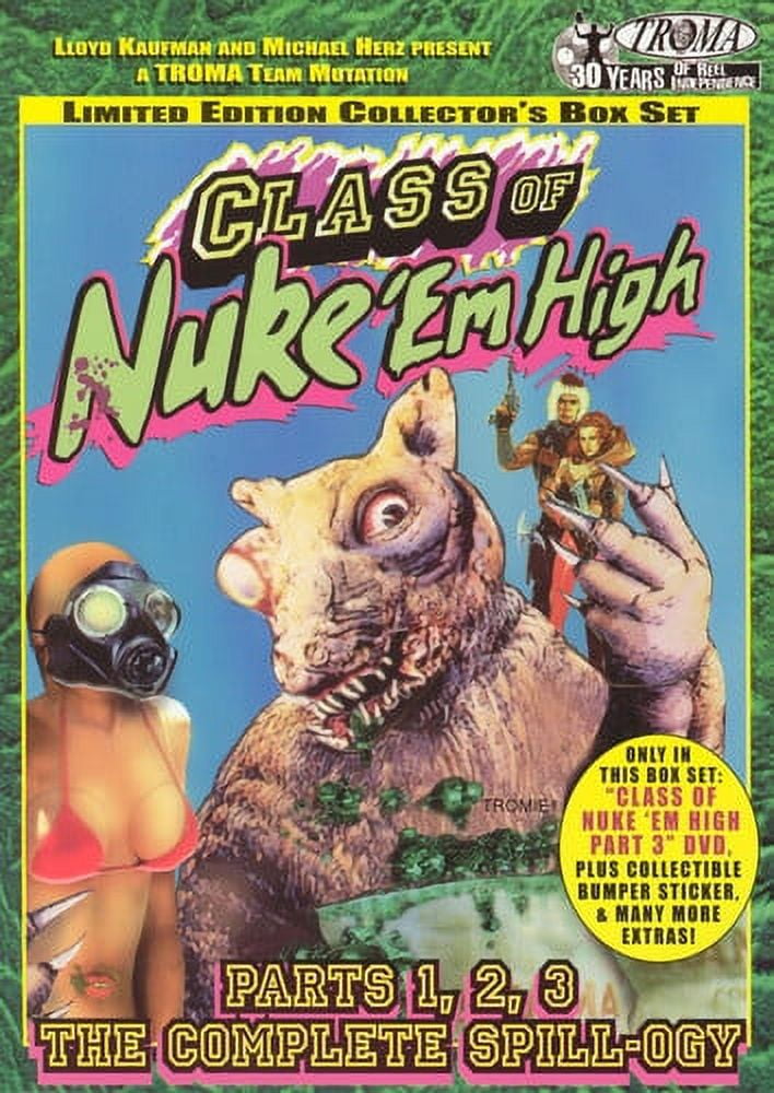 Class of Nuke ’Em High: Parts 1, 2, 3: The Complete Spill-Ogy (DVD ...