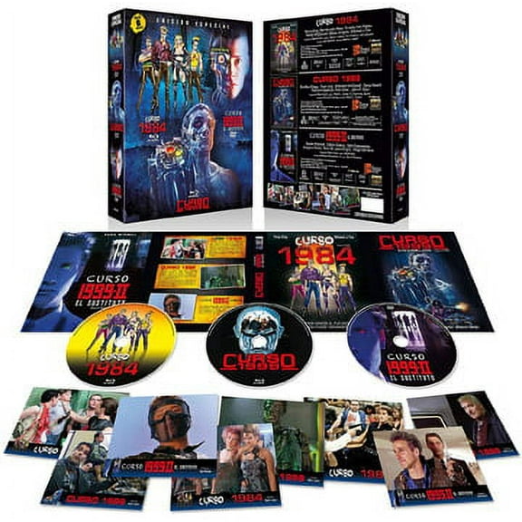 Class of Trilogy ( Class of 1984 / Class of 1999 / Class of 1999 II: The Substitute ) (Blu-Ray & DVD Combo) [ Blu-Ray, Reg.A/B/C Import - Spain ]