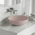 thumbnail image 1 of Classe 16 Color Ceramic Sink in Matte Pink, 1 of 10