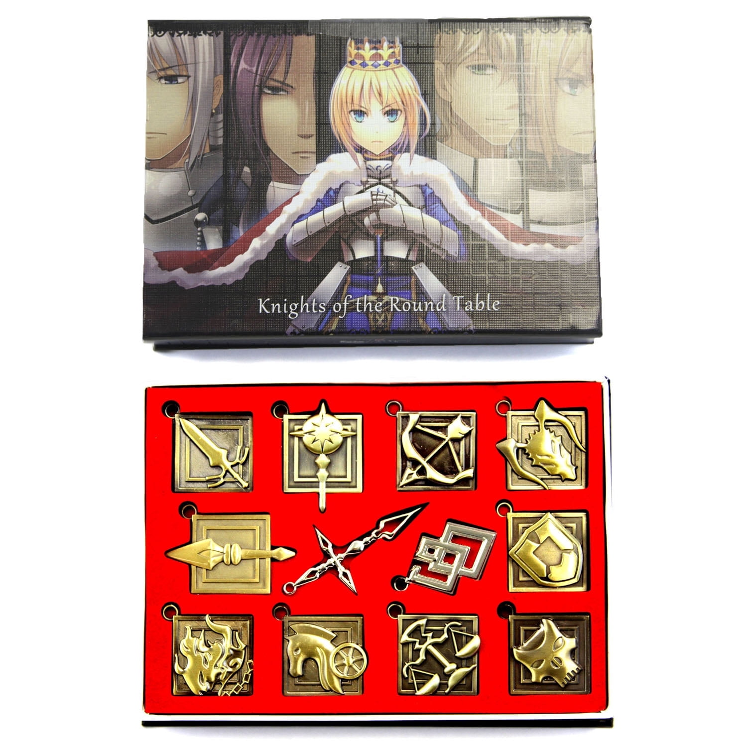 Classes - Fate Stay Night Necklace & Keychain 12 pc. Pendant