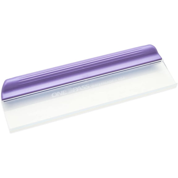 Classic 12" Waterblade Silicone T-Bar Squeegee Purple (WBL-OP2012CTY)