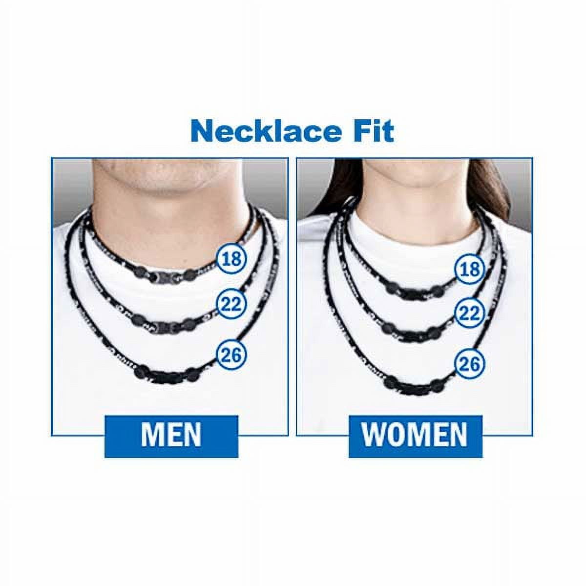 Phiten Titanium Necklace Classic 18 In. Walmart