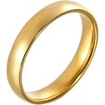 thumbnail image 1 of Classic 18K Gold Plated Simple Band Ring for Women - Thin 2mm Gold and Silver Rings for Women and Men, 1 of 6
