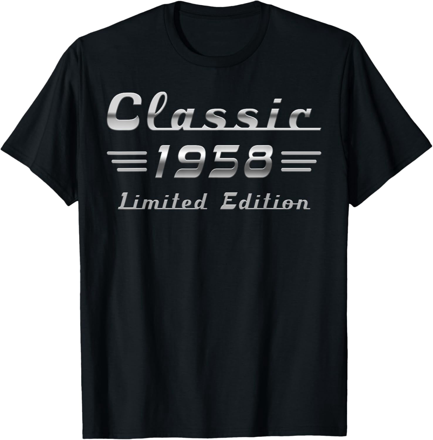 67th Birthday Shirt For Men - Vintage 1958 Retro Design - Customizable Gift T-Shirt - View #8